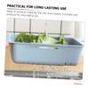 UPKOCH Fruits and Vegetables Drain Basket Extendable Sink Strainer for Kitchen Plastic Drying Basket for Washing Produce Convenient Storage for Kitchen Accessories view 4