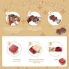 Hanaive 5 Pack Christmas Wooden Puzzle Box Brain Teaser Gift, classicStyle view 4