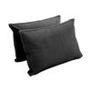 Prolinemax Style V1 Full Size Velvet Pipe Trim Indoor Daybed Bolster Pillow Cushion Fitted Sheet |Cover ONLY| AD350 view 4