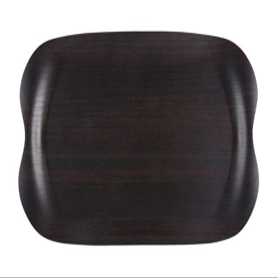 Fukui Craft 11012265 Wooden 16.9 inches (43 cm), Slim Earth Tray, Dark Wood