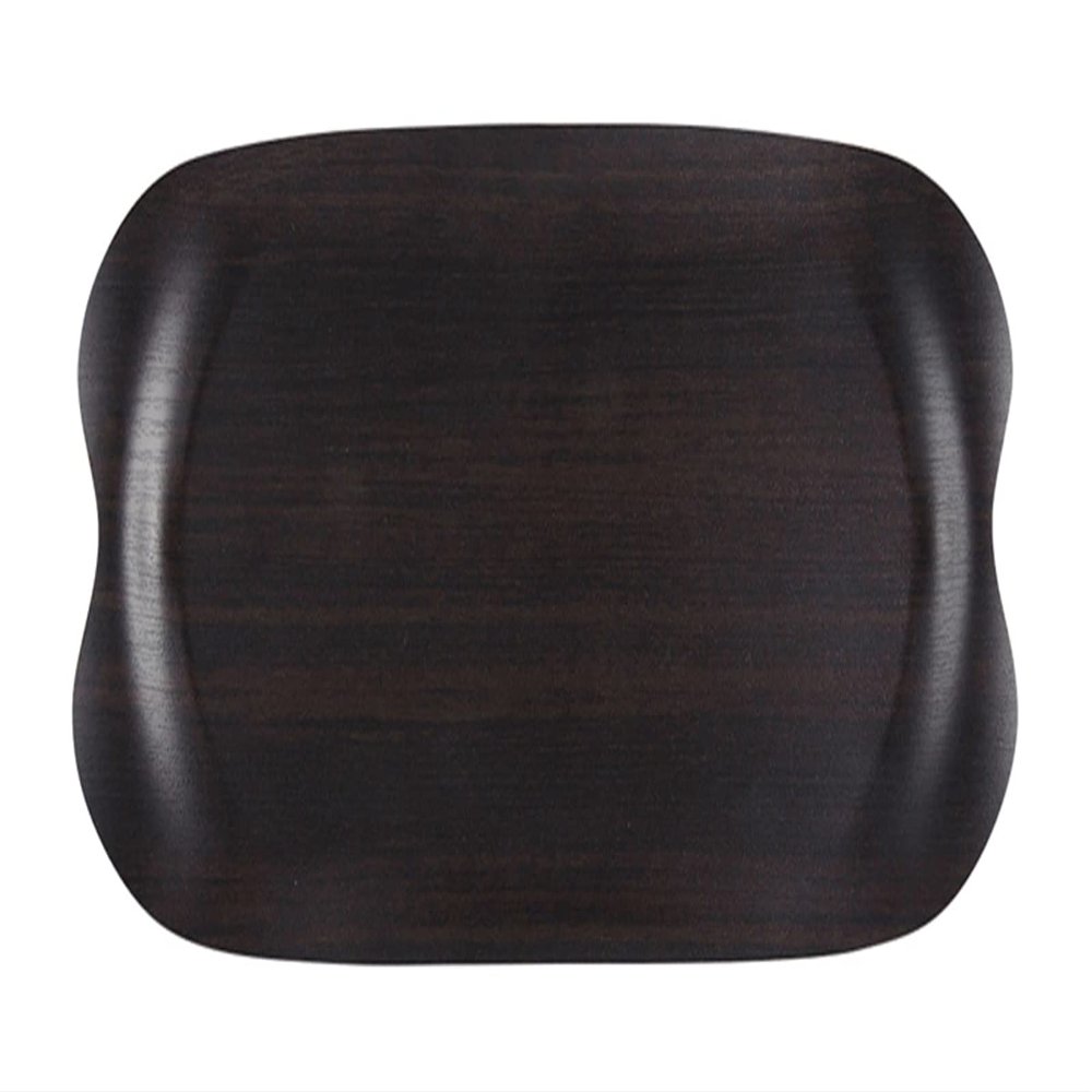 Fukui Craft 11012265 Wooden 16.9 inches (43 cm), Slim Earth Tray, Dark Wood