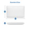 AM AEROMAX 2.75 Inches Standard Size Hyper Slim Memory Foam Pillow for Stomach and Back Sleepers - Thin, Flat Design for Cervical Neck Alignment and Deeper Sleep. view 2