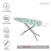 Encasa XO Ironing Board Cover and Pad 49"x18" Standard Size | Thick 4mm Felt Padded Iron Board Cover with Padding, Scorch & Stain Resistant Cotton, Heavy Duty Elastic Bungee Snug Fit - [Design] view 2
