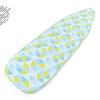 Encasa XO Ironing Board Cover and Pad 49"x18" Standard Size | Thick 4mm Felt Padded Iron Board Cover with Padding, Scorch & Stain Resistant Cotton, Heavy Duty Elastic Bungee Snug Fit - [Design] view 3