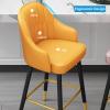 Bar Stools Dining Chair Metal Bar Stools Armless Bar Chairs Set of 2, Industrial Barstools PU Leather Dining Chairs with Backs Tall Stool for Kitchen Counter,Home and Restaurants Indoor Outd view 4