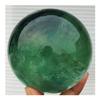 WGPHD Health & Household Natural Transparent Green Rainbow Fluorite Crystal Sphere Healed (Size : 500-550g) view 4