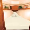 1000 Thread Count Egyptian Cotton Sheets Universal Boating Sheet Set V Berth Best Boat Bedding Bed Set Fits Mattresses up to 12" Depth Sheet Set, 88" Head x 82" Length x 20" Foot Ivory Solid view 1