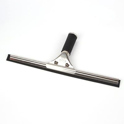 All-Purpose Shower Squeegee for Shower Doors, Bathroom, Home Office Window and Car Glass - Stainless Steel, 17.7inches
