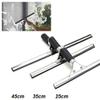 All-Purpose Shower Squeegee for Shower Doors, Bathroom, Home Office Window and Car Glass - Stainless Steel, 17.7inches view 2