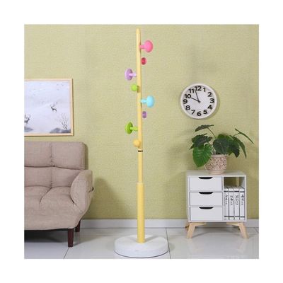VNABO Metal Coat Rack Retro Minimalist Coat Stand with 8 Hook Multipurpose Coat Rack Tree for Clothes Suits Accessories