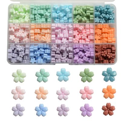 Cherry Blossom Sakura Flowers Mixed Color Sealing Wax for Wedding Invitation,Card Sealing, Wine Packages, Letter Sealing, Gift Wrapping (15 Colors 380 pcs)