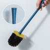 KANDUO Toilet Brush and Holder, Multifunction Toilet Bowl Brush, Toilet Bowl Scrubber Brush for Bathroom or Bathroom Cleaning (Color : White) view 3