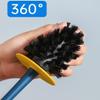KANDUO Toilet Brush and Holder, Multifunction Toilet Bowl Brush, Toilet Bowl Scrubber Brush for Bathroom or Bathroom Cleaning (Color : White) view 4