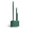 KANDUO Toilet Brush and Holder, Silicone Toilet Bowl Brush Set with Ergonomic Handle, Multifunction Toilet Bowl Brush for Bathroom or Bathroom Cleaning view 1