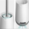 FIDDAA Toilet Bowl Brush Set, Toilet Plunger Scrubber Cleaner Holder Combo for Bathroom for Cleaning view 3