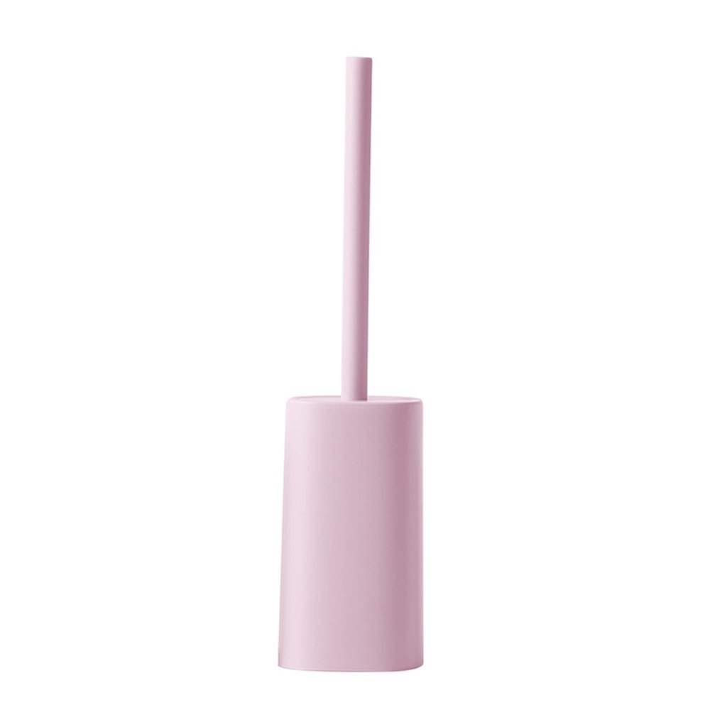 KANDUO Toilet Brush Holder, Standing Toilet Brush Holder, Toilet Cleaning Bowl Brush for Bathroom or Bathroom Cleaning (Color : Pink)