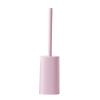 KANDUO Toilet Brush Holder, Standing Toilet Brush Holder, Toilet Cleaning Bowl Brush for Bathroom or Bathroom Cleaning (Color : Pink) view 1