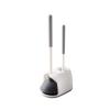 FIDDAA Toilet Plunger Bowl Brush Set, Heavy Duty Toilet Plunger Scrubber Cleaner Holder Combo for Cleaning view 1