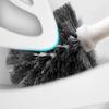 FIDDAA Toilet Plunger Bowl Brush Set, Heavy Duty Toilet Plunger Scrubber Cleaner Holder Combo for Cleaning view 4