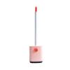 KANDUO Toilet Brush, Multifunctional Wall-Mounted Toilet Bowl Brushes and Holder for Bathroom or Bathroom Cleaning (Color : Pink) view 1