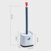 KANDUO Toilet Brush, Multifunctional Wall-Mounted Toilet Bowl Brushes and Holder for Bathroom or Bathroom Cleaning (Color : Pink) view 2