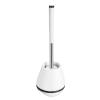 KANDUO Toilet Bowl Brush Set, Compact Bowl Brush and Holder for Bathroom, Toilet Bowl Scrubber Brush for Bathroom or Bathroom Cleaning view 1