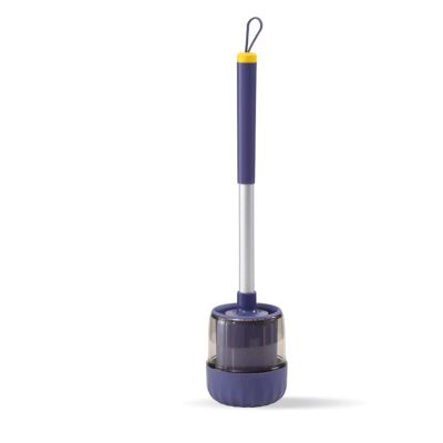 KANDUO Toilet Brush with Drying Holder, Oilet Bowl Brush Bathroom Cleaning Bowl Brush Kit for Bathroom or Bathroom Cleaning (Color : Purple)