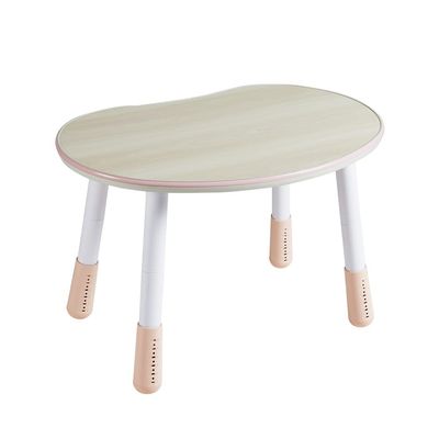 DIOSHOME Children's Table, Height Adjustable Kids Play Table, Graffiti-Ready Kids Art Table. Suitable for Home & Kindergarten, Pink