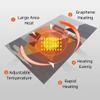 Electric Heated Floor Mats - Large Moroccan Geometric Area Rug Heater, Heated Foot Warmer Mat Under Desk, for Office and Home,B,200CM*300CM view 3