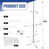 Hockey Equipment Dryer Rack Metal Hockey Equipment Gear Hockey Equipment Dryer Gear Holder Sports Tree Dryer Stand Deluxe Model Gear Drying Rack for Boys Hockey Football Lacrosse 55 x 21 Inch (1 Pack) view 2