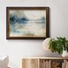 Renditions Gallery Canvas Wall Art Paintings & Prints Still Evening Waters Nature Abstract Black Walnut Framed Art for Bedroom Dining Living Room Office Home Kitchen Wall Decor - 16"X20" view 4