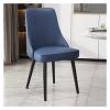 Living Room Chairs Velvet Dining Chairs with Legs,Modern Velvet Lounge Side Chairs,Upholstered Backrest Seat Chairs,Upholstered Side Chairs for Kitchen/Vanity/Patio (Color : Style-6) view 1