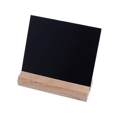 Tofficu Mini Blackboard Message Board Stand Small Chalkboard Table Small Chalkboard Labels Vintage Decor Wedding Table Decor Tabletop Blackboard Mini Chalk Board Card Bamboo Food