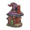 Department 56 Snow Village Halloween Trixie's Tricks and Treat Lit Building, 7.95 Inch, Multicolor view 3