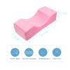 Toymay Comfortable Eyelash Extension Neck Pillow,Memory Foam Neck Contour Pillow for Sleeping Support,Beauty Salon Lash Grafting Pillow,Removable Pink Velvet Cervical Pillow view 2