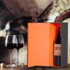 Wine Gift Boxes 12.8 x 3.8 x 3.8 in,Bottle Gifts Boxes For Liquor Presents,For Wines and Champagne,Magnetic Collapsible Gift Box Wine Bottle Gifts Packaging for Weddings,Anniversaries, Parties (Gold/5PCS) view 4