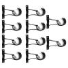 Zerodeko 10pcs Curtain Rod Brackets Aluminum Alloy Curtain Rod Accessories for Easy Installation Living Room Bedroom Kitchen view 1