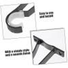 Zerodeko 10pcs Curtain Rod Brackets Aluminum Alloy Curtain Rod Accessories for Easy Installation Living Room Bedroom Kitchen view 2