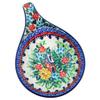 Polmedia Polish Pottery Condiment Dish UNIKAT - Hidden Cottage Pattern Handmade in Boleslawiec Poland by Ceramika Artystyczna + Certificate of Authenticity view 2