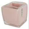 Set of 6 Hot Pink Austrian Crystals Chic Bathroom Vanity Accessories view 2