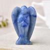 1PC Natural Crystal Figurine Amethyst Rose Quartz Stone Gem Craft Gift Home Decor Ornaments,Blue Dot Stone view 1