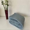 100% Muslin Cotton Pillow Shams, 4 Layers Soft Turkish Cotton Pillowcases, Pillowcase ONLY  No Blanket or Bedspread Included, Teal Blue (King Size Two Pillowcase 20x36 (50x90cm)) view 2
