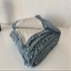 100% Muslin Cotton Pillow Shams, 4 Layers Soft Turkish Cotton Pillowcases, Pillowcase ONLY  No Blanket or Bedspread Included, Teal Blue (King Size Two Pillowcase 20x36 (50x90cm)) view 4
