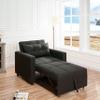 3 in 1 Chair Bed Sleeper  Convertible Sleeper Chair, Convertible Chair Bed, Multi-Position Convertible Sofa for Small Spaces, Modern Convertible Sofa Chair for Guest Room, Apartment, Home Office view 1