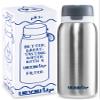 Level Up Way 25 Ounce Premium Stainless Steel Water Bottle with Filter  BPA Free - Travel Essentials - Alkaline Water Filter pH 9+ (Black) view 1