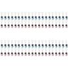 ABOOFAN 80 Pcs Spaceman Keychain Set Cute Astronaut Party Favors Bulk Key Rings for Kids Women Men Miniature Moon Man Pendant Accessories view 1