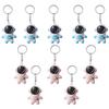 ABOOFAN 80 Pcs Spaceman Keychain Set Cute Astronaut Party Favors Bulk Key Rings for Kids Women Men Miniature Moon Man Pendant Accessories view 4