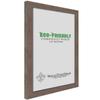 wallsthatspeak 19x21 Brown American Barn Picture Frame for Puzzles Posters Photos or Artwork view 2