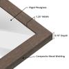 wallsthatspeak 19x21 Brown American Barn Picture Frame for Puzzles Posters Photos or Artwork view 3