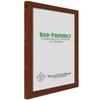 wallsthatspeak 15x20 Dark Walnut Rustic Pine Picture Frame for Puzzles Posters Photos or Artwork view 2